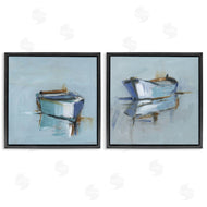 Ethan Harper | Calm Boat Reflection