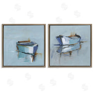 Ethan Harper | Calm Boat Reflection