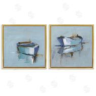 Ethan Harper | Calm Boat Reflection