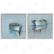 Ethan Harper | Calm Boat Reflection