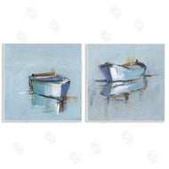 Ethan Harper | Calm Boat Reflection