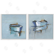 Ethan Harper | Calm Boat Reflection