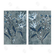 June Erica Vess | Navy Flower Sprigs