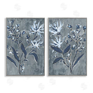 June Erica Vess | Navy Flower Sprigs