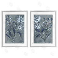 June Erica Vess | Navy Flower Sprigs