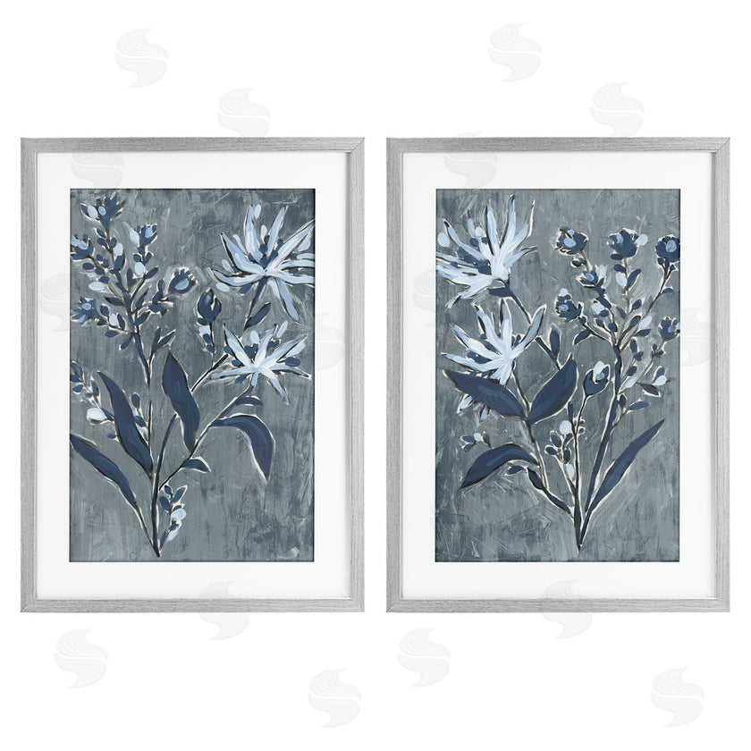 June Erica Vess | Navy Flower Sprigs