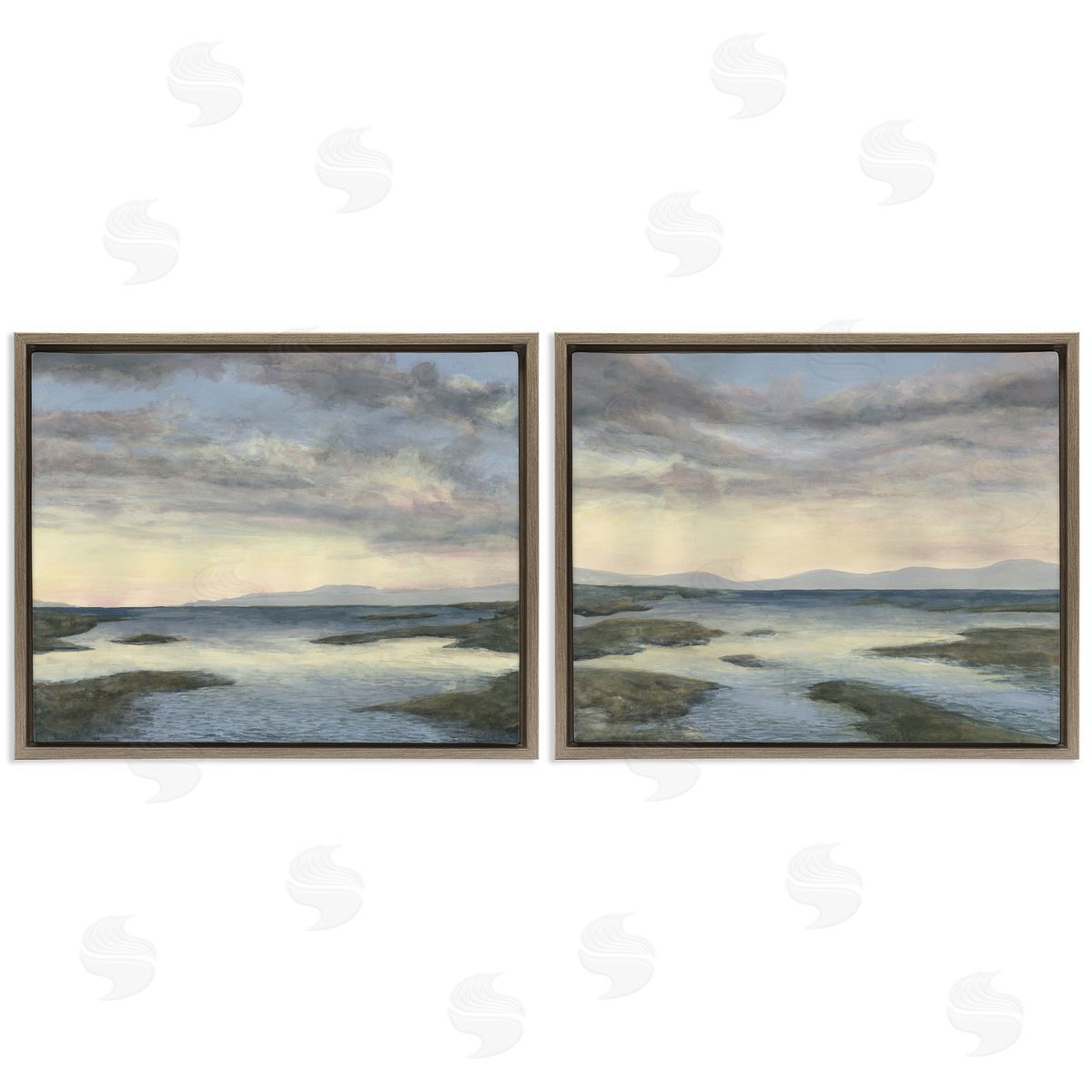 Michael Willett Sunlit Sea Expanse Canvas Wall Art Print