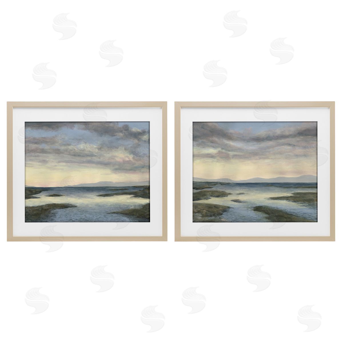 Michael Willett Sunlit Sea Expanse Canvas Wall Art Print