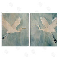 Grace Popp | Island Specter Egrets