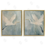 Grace Popp | Island Specter Egrets