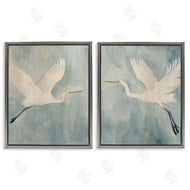 Grace Popp | Island Specter Egrets