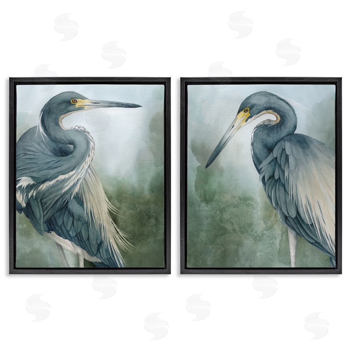 Grace Popp Bayou King Herons Canvas Wall Art Print