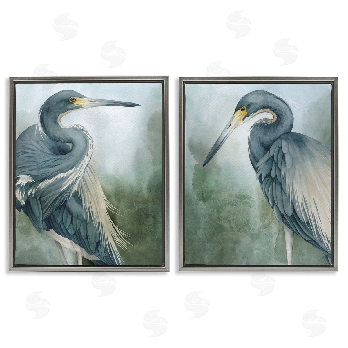 Grace Popp Bayou King Herons Canvas Wall Art Print