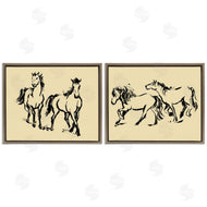 Victoria Barnes | Gestured Horses in Motion