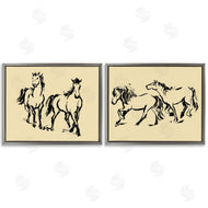 Victoria Barnes | Gestured Horses in Motion