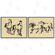 Victoria Barnes | Gestured Horses in Motion