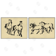 Victoria Barnes | Gestured Horses in Motion