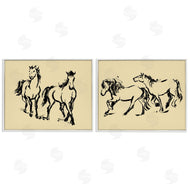 Victoria Barnes | Gestured Horses in Motion