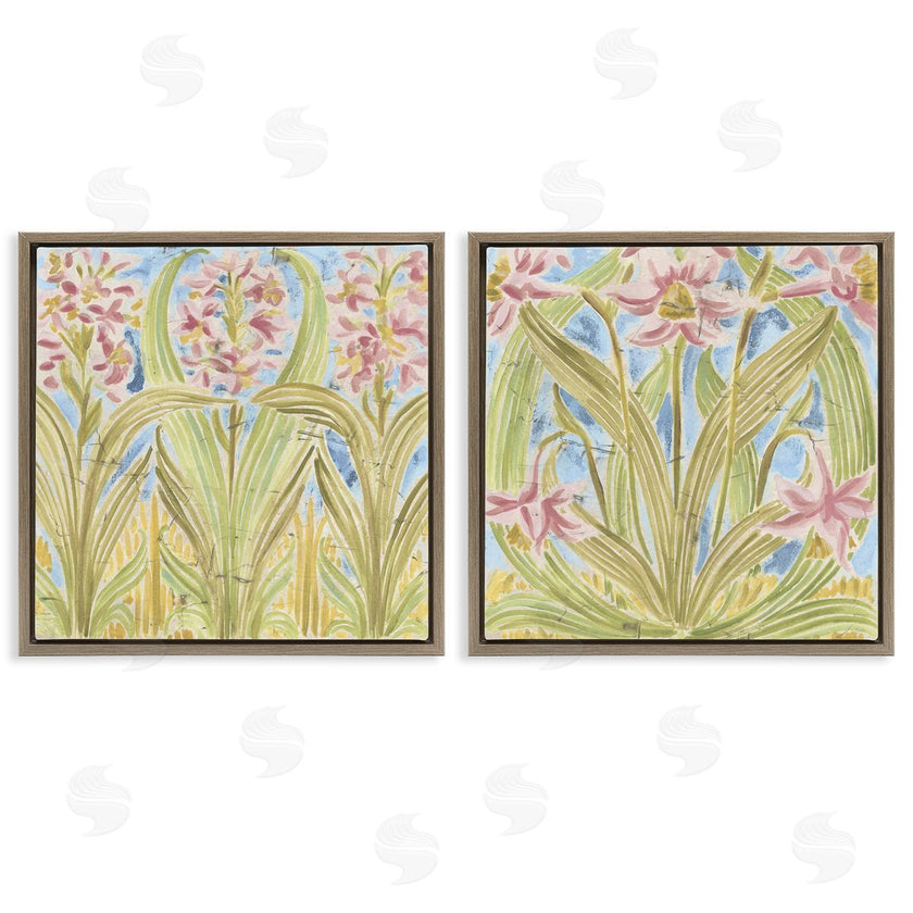 June Erica Vess | Floral Palau Tiles
