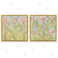 June Erica Vess | Floral Palau Tiles