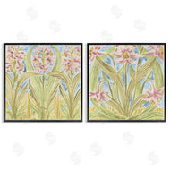 June Erica Vess | Floral Palau Tiles
