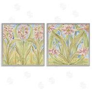 June Erica Vess | Floral Palau Tiles