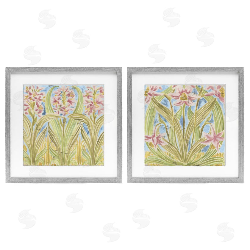 June Erica Vess | Floral Palau Tiles