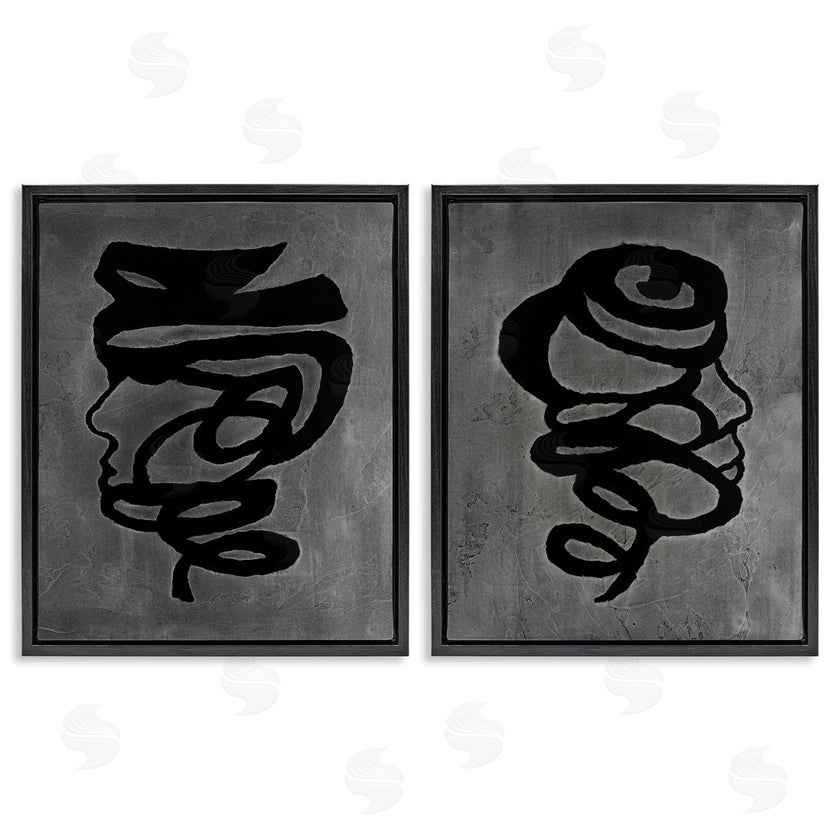 Vanna Lam | Coil Portraits on Grey