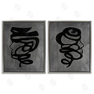 Vanna Lam | Coil Portraits on Grey