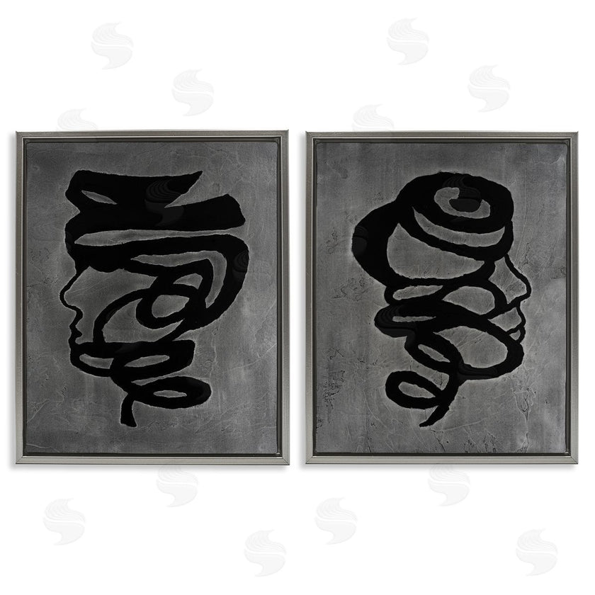 Vanna Lam | Coil Portraits on Grey