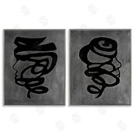 Vanna Lam | Coil Portraits on Grey