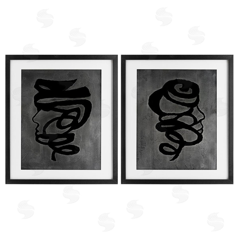 Vanna Lam | Coil Portraits on Grey