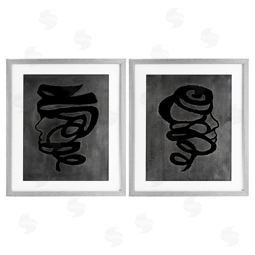 Vanna Lam | Coil Portraits on Grey