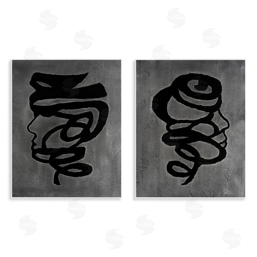 Vanna Lam | Coil Portraits on Grey