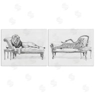 Victoria Barnes | Lounging Jungle Beasts