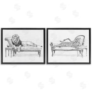 Victoria Barnes | Lounging Jungle Beasts