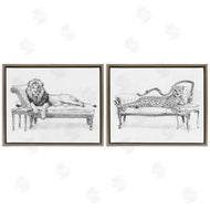 Victoria Barnes | Lounging Jungle Beasts