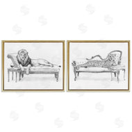 Victoria Barnes | Lounging Jungle Beasts