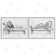 Victoria Barnes | Lounging Jungle Beasts