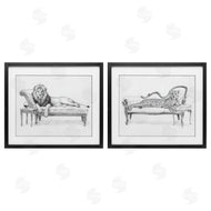 Victoria Barnes | Lounging Jungle Beasts
