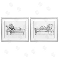 Victoria Barnes | Lounging Jungle Beasts