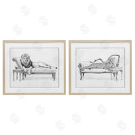 Victoria Barnes | Lounging Jungle Beasts