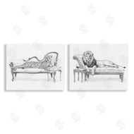 Victoria Barnes | Lounging Jungle Beasts