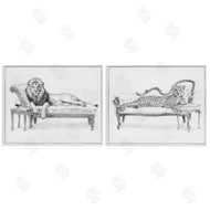 Victoria Barnes | Lounging Jungle Beasts