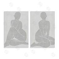 Melissa Wang | Veiled Nude Silhouettes
