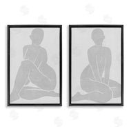 Melissa Wang | Veiled Nude Silhouettes