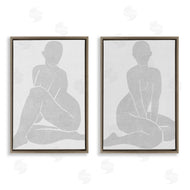 Melissa Wang | Veiled Nude Silhouettes