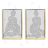 Melissa Wang | Veiled Nude Silhouettes