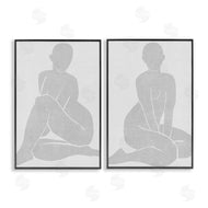 Melissa Wang | Veiled Nude Silhouettes