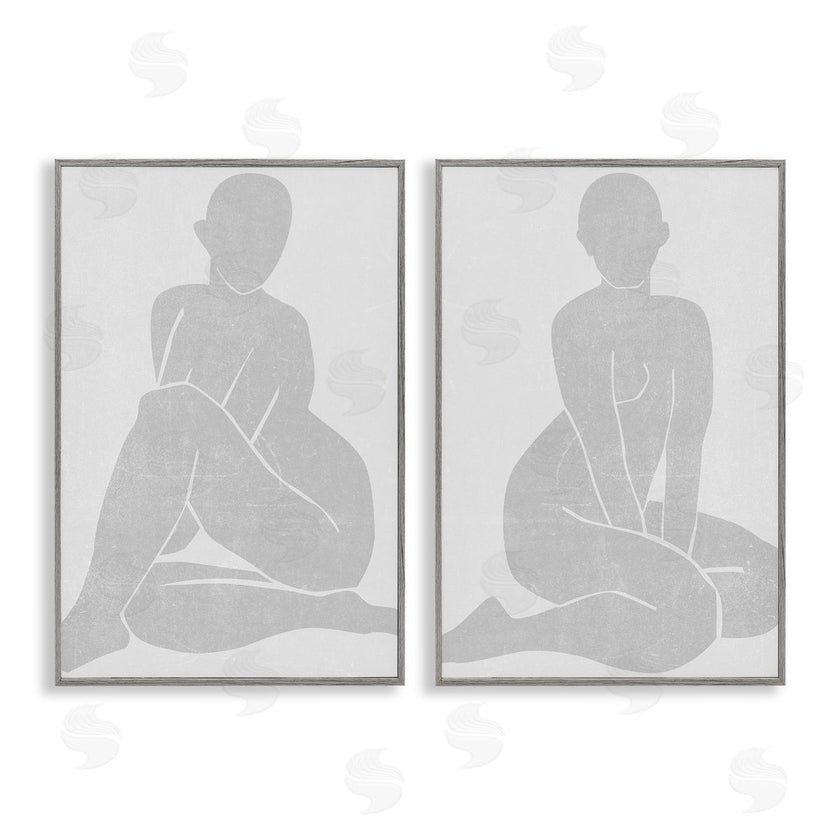 Melissa Wang | Veiled Nude Silhouettes